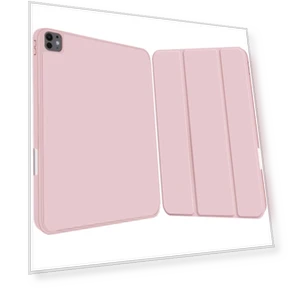 Чехол для iPad Pro 13 2024, 3-секционный, смарт-чехол из кожи TPU с отделением для ручки — Клавиатурные чехлы