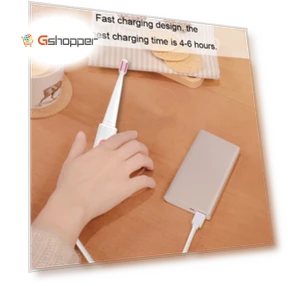 Умная электрическая зубная щетка с быстрой зарядкой USB, водонепроницаемая — Ультразвуковые, Primus