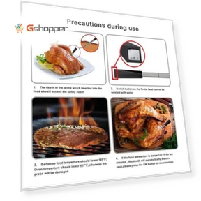 Беспроводной Bluetooth термометр для кухни BBQ — Термометры, BBQ Kitchen
