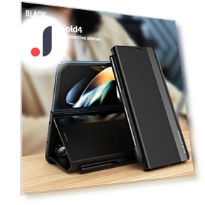 Кожаный чехол с магическим поглощением для Samsung Galaxy Z Fold — Базовые чехлы, Bai Fen Bai-Digital 3C