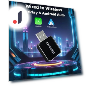 Mini Ai Box 2 в 1 беспроводной адаптер CarPlay и Android Auto — Аксессуары для телефонов, Meiteai-All