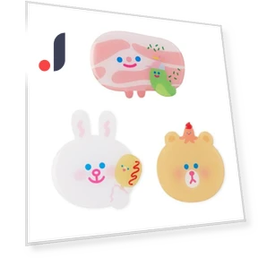 Говорящий смарт-гаджет Bacon Smart Talk Edward — Цифровые диктофоны, LINE FRIENDS