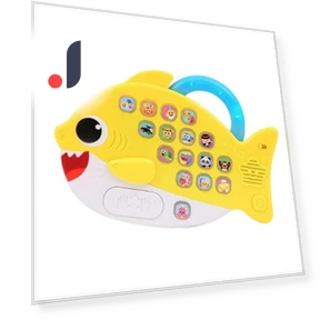 Мелодичный планшет Pinkfong Shark Family — Электронные обучающие игрушки, Board M Factory