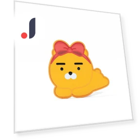 Умный держатель для разговора на весь корпус — Наклейки, Kakao Friends
