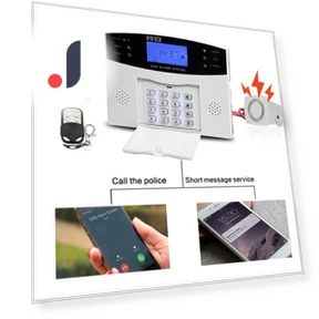 Wi-Fi GSM сигнализация с ЖК-дисплеем — Домашние системы безопасности, TOMTOP JMS