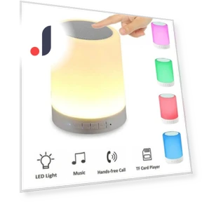 Умная музыкальная лампа Bluetooth-динамик — Портативные колонки с Bluetooth, Factory Discount Outlet