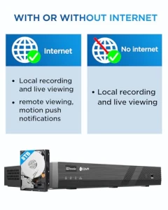 32-канальная система видеонаблюдения PoE с микрофоном — Камеры видеонаблюдения, 4COVR