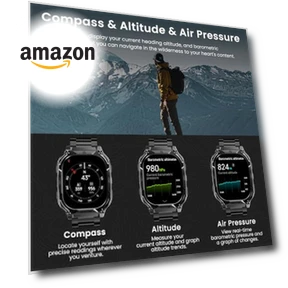 GPS Smart Watch — Умные часы, AMAZTIM