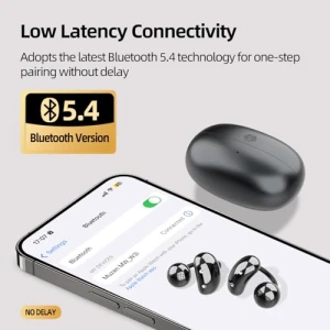 Открытые наушники с клипсой — Беспроводные наушники, muzen