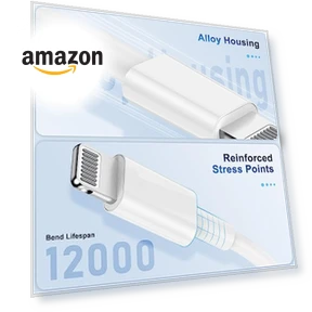 Кабель для зарядки Lightning to USB — Lightning, Apple