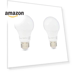 Светодиодные лампы A19 — Светодиодные, Amazon Basics