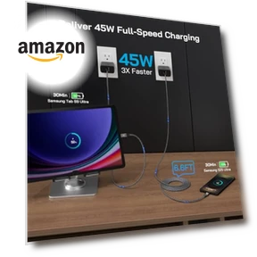 45W Super Fast Charger Type C [2 Pack] — Зарядные устройства, EASDMN