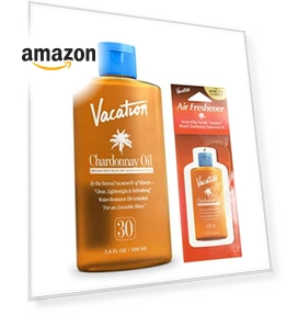 Масло для загара с SPF 30 и освежитель воздуха — Автозагар для лица, Vacation Inc.