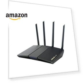 Двухдиапазонный WiFi 6 маршрутизатор с расширяемой сетью — Роутеры, Asus