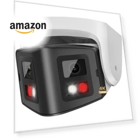 4K Dual-Lens PoE Security Camera with 180° Panoramic View — Камеры наблюдения, PANOEAGLE