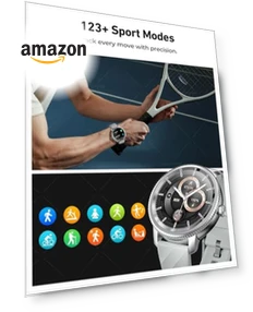 Rotatable Dial Smart Watch — Умные часы, AOMIAO