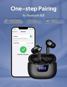 Беспроводные наушники с Bluetooth 5.3 — Беспроводные наушники, FORTECLEAR