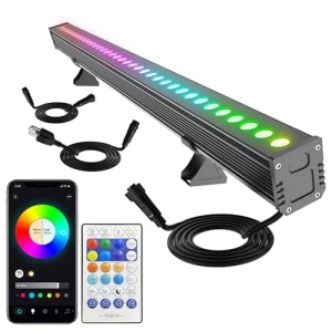 Светодиодная настенная подсветка с изменяемым цветом, Yasotek