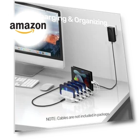 Многофункциональная зарядная станция с 10 портами USB — Зарядные станции, Unitek