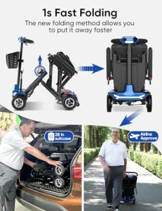 Ультралегкий складной скутер для взрослых — Электросамокаты, Snxyda