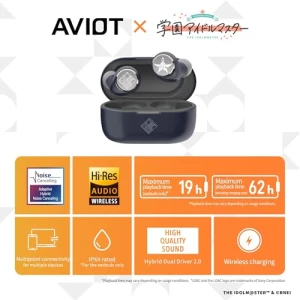 Беспроводные наушники с адаптивным шумоподавлением, AVIOT