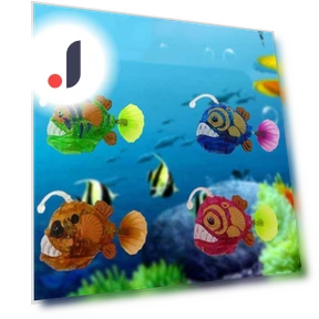 Робот-рыба для купания — Игрушки для ванной, flower 01