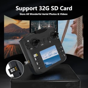 Складной квадрокоптер с камерой и ЖК-экраном — Квадрокоптеры, Toladrone