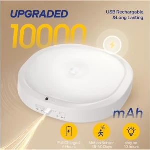 Беспроводной потолочный светильник с датчиком движения, KNHUOS