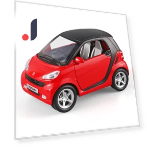 Модель автомобиля Benz Smart — Игрушки и Модели, Fourall-Model Cars
