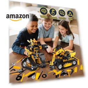 STEM Robot Building Kit with Remote Control — Конструкторы, Shantou City Tuomu Technology Industrial Co., Ltd