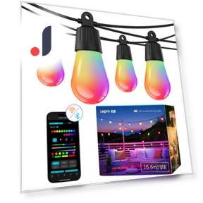 Умная гирлянда с RGB подсветкой — Гирлянды для дома, SAMURAI STYLE