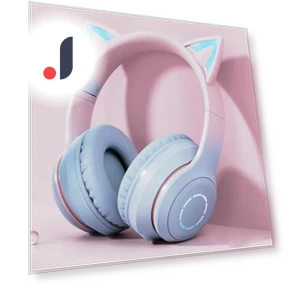 Игровые наушники Cat Ear Bluetooth — Накладные наушники, SmartGears