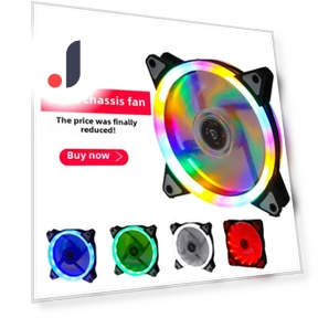 RGB LED вентилятор охлаждения — Корпусные вентиляторы, Smarter than future