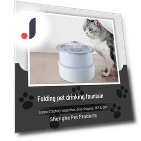 Складной светящийся фонтанчик для питья домашних животных — Фонтаны, Pets Land