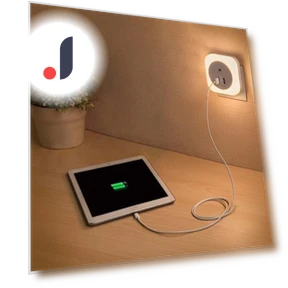 Светодиодный ночник с двойным USB-зарядным разъемом — Ночники, Dream Garage