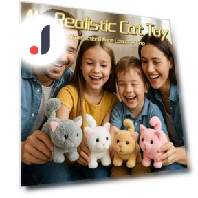 Реалистичная игрушка для кошек — Мышки и зверушки, Ren Peishi