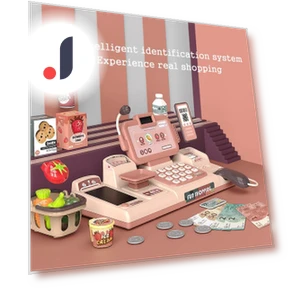 Детский игровой набор 'Умная касса' с супермаркетом и столиком — Ролевые игры, TK Toys