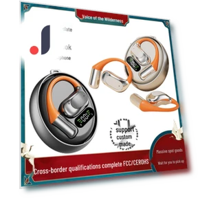 Умная вращающаяся Bluetooth-гарнитура с открытым ухом — Браслеты и клипсы, OmniShop