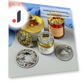 Ароматерапевтическая свеча с умным чехлом и огнетушителем — , Deals Depot