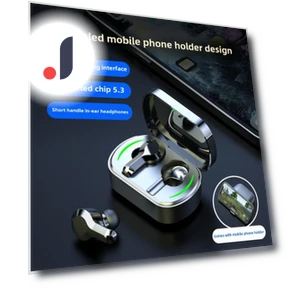 Bluetooth-гарнитура TWS In-ear с шумоподавлением — Внутриканальные наушники, QUEED