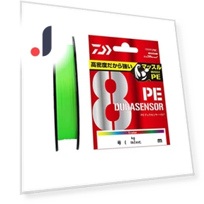 PE Line UVF PE Dura Sensor x 8 + Si2 — Плетёная леска, Daiwa