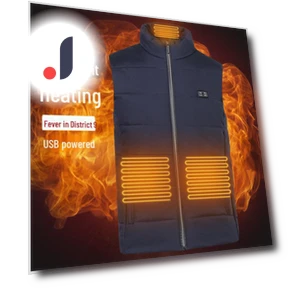 Жилет с девятью зонами обогрева USB — Жилеты, Top Men Wardrobe