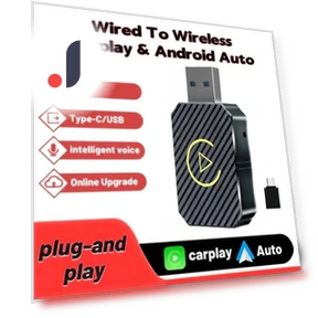 Беспроводной адаптер CarPlay и Android Auto 2 в 1 — Аксессуары для телефонов, LIAESMART