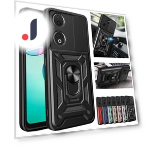 Чехол Armor Case с кольцевым магнитным держателем — Базовые чехлы, WHOP-A1
