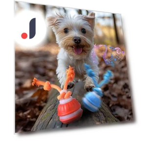 Умная автоматическая игрушка для собак — Мячи, Pet park