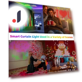 Умные занавески со светодиодами — LED ленты, Stone Home