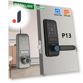 Умный замок Tuya Bluetooth — Домашние системы безопасности, RAYKUBE