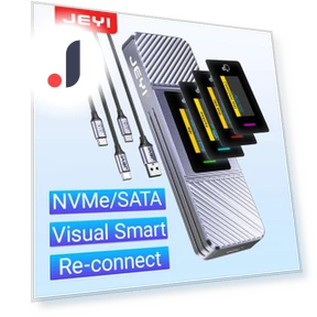 Корпус Visual Smart M.2 NVMe NGFF SSD — Корпуса, JEYI