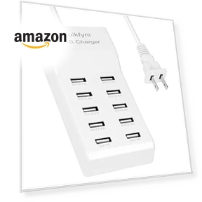 10-портовое USB зарядное устройство — Зарядные устройства, WuHanJingJiKaiFaQuJingChengDianZiChanPinJingYingBu