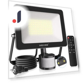 60W LED светильник с датчиком движения — Прожекторы и охранное освещение, SAMURAI STYLE